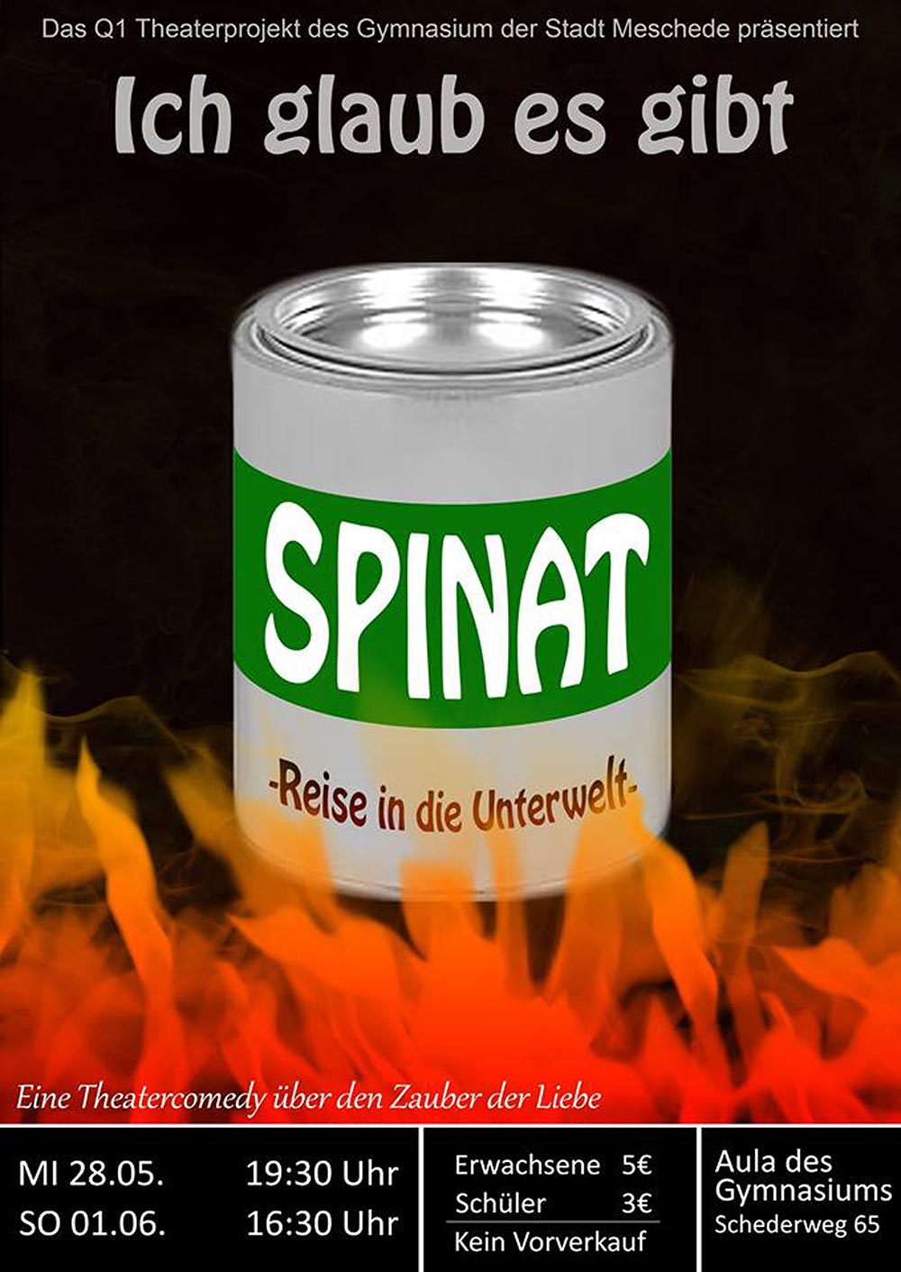 Ich glaub' es gibt Spinat!